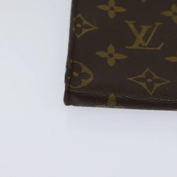 LOUIS VUITTON Monogram Bucket PM Accessory Pouch LV Auth 114014 - Picture 6 of 16